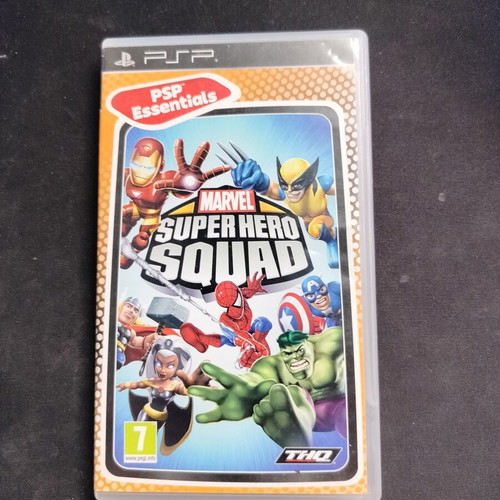 Marvel Super Hero Squad PSP game like new