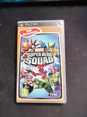 Marvel Super Hero Squad PSP game like new