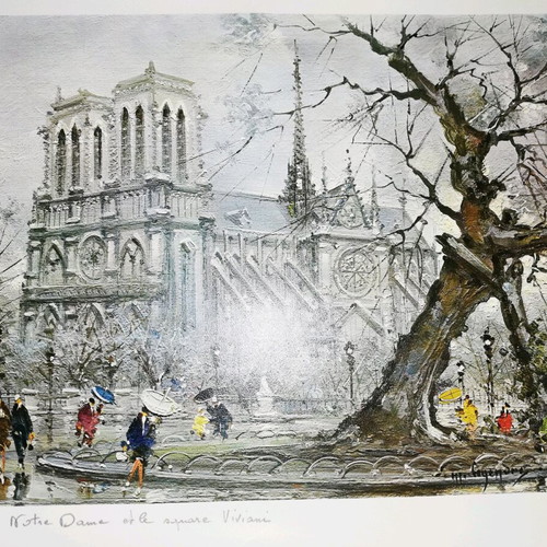 Paris-themed posters new, 2 at 35x40, 2 at 35x45