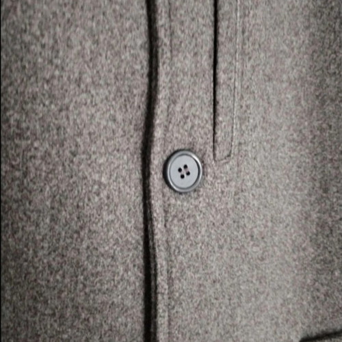 Men's winter coat like new, dark gray, size M