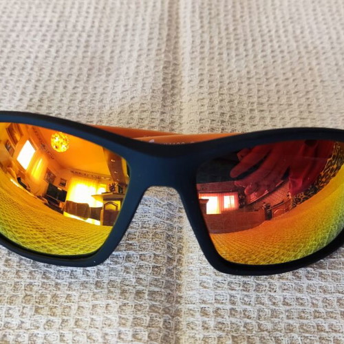 Solo-Solis NDL5005 sunglasses new with orange arms and black front