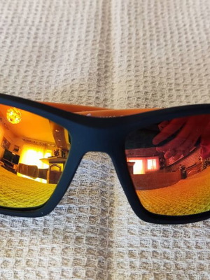Solo-Solis NDL5005 sunglasses new with orange arms and black front