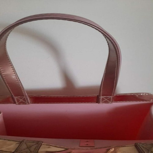Ted Baker shoulder bag like new, pink and gold