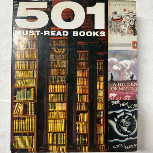 501 Must-Read Books hardcover like new