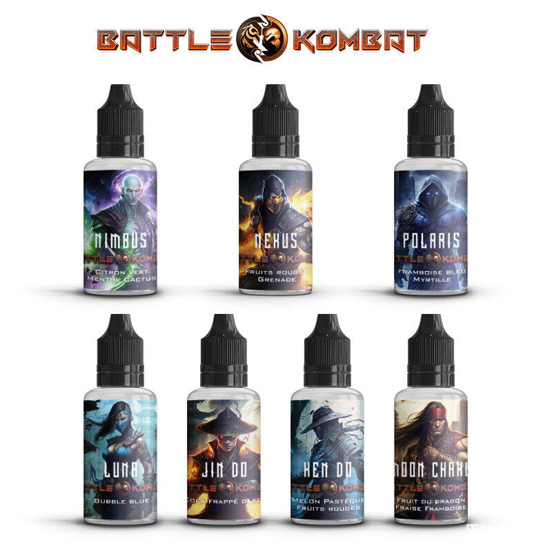 Battle Kombat 30ml e-cigarette flavor - 6,90 - Vendora.cy Battle Kombat 30ml e-cigarette flavor - 6,90 - Vendora.cy
