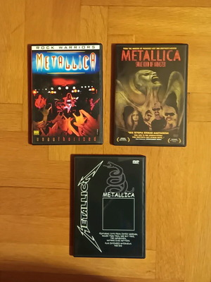 Metallica 3 DVD pack new