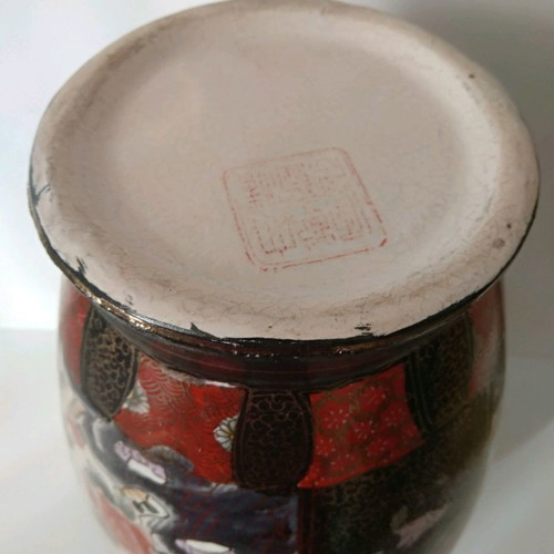 Chinese vase large used, height 32 cm