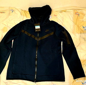 nike tech fleece navy blue