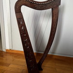 19 String Boru Harp Rosewood new