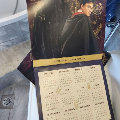 Harry Potter 2025 calendar like new