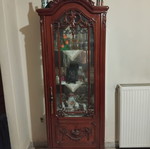 Wooden display cabinet