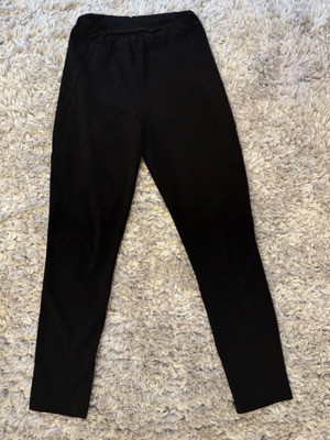 Fabric leggings black size M like new