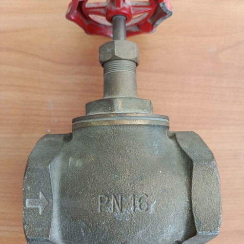 Brass valve CIM 2 inches DN50 like new, Italian brand
