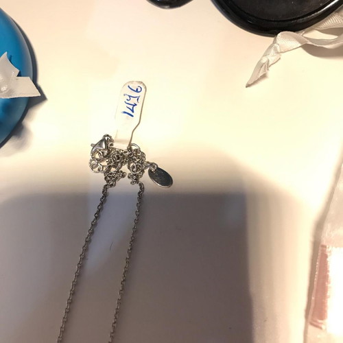 Fiorelli necklace and earrings set silver with zirconia new