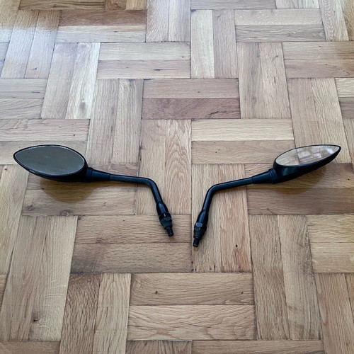 Motorcycle mirrors naked/street Honda Kawasaki after market used