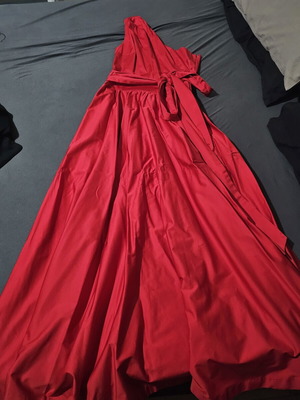 BSB women's maxi red dress, ancient Greek style