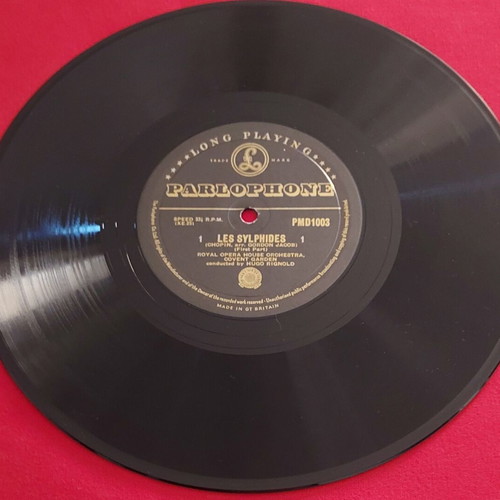 Chopin Les Sylphides Ballet Music 10" LP, Royal Opera House Orchestra, Hugo Rignold