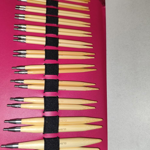 Clover Takumi Interchangeable Circular Knitting Needles Set new
