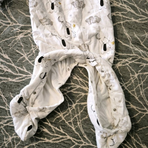Baby sleeping bag with buttons for 18-24 months, like new