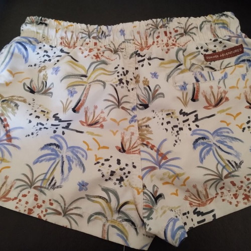 Zara swim shorts like new, size 4-5 years, beige