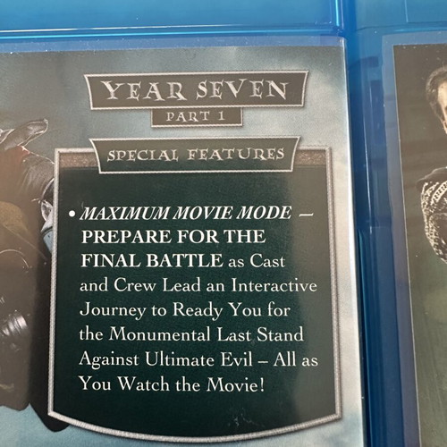 Harry Potter Blu-ray set of 5 discs with English subtitles like new
