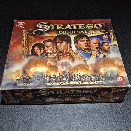 Stratego Original Deluxe board game used with missing pieces