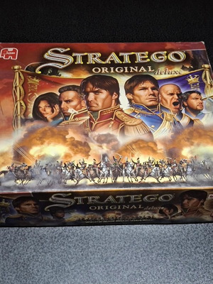 Stratego Original Deluxe board game used with missing pieces