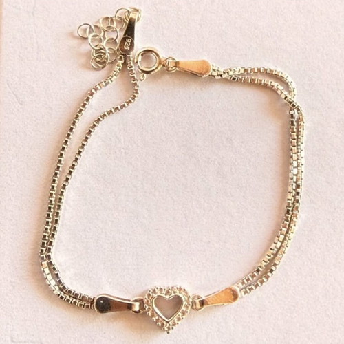 Silver bracelet new, very nice