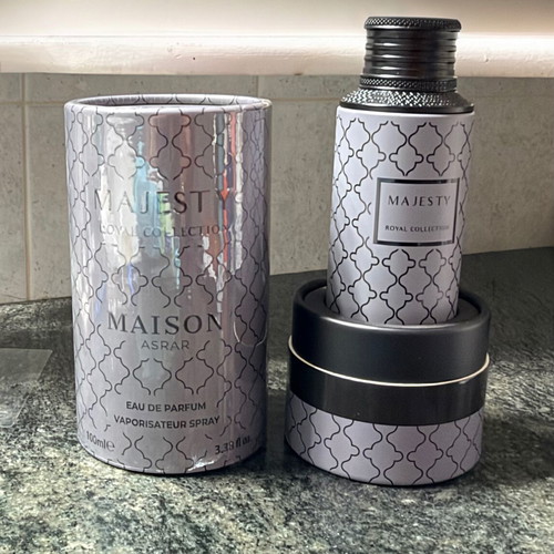 Maison Asrar Majesty Eau de Parfum 100ml like new, unisex arabian scent