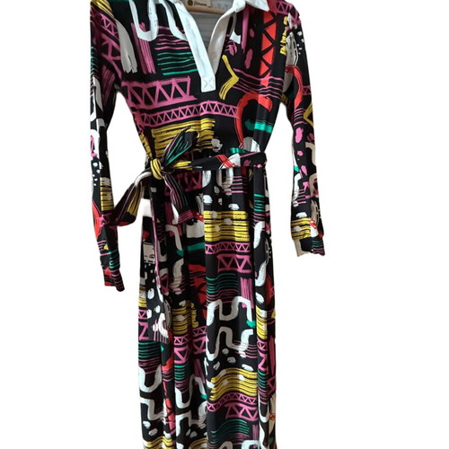Jordan Karavan dress used, long cotton, colorful