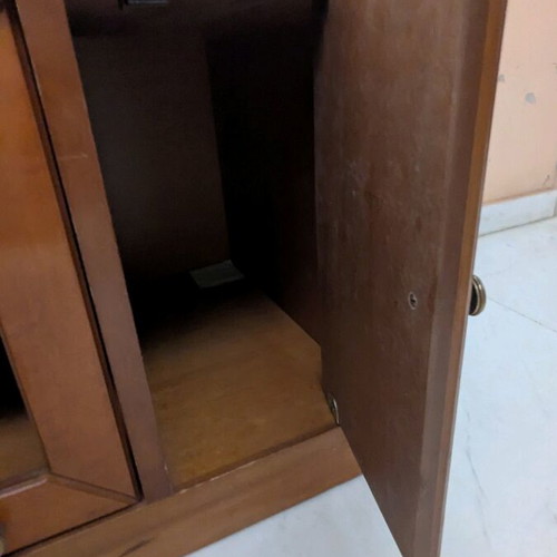Two-Story Furniture Used With Cabinets and Glass