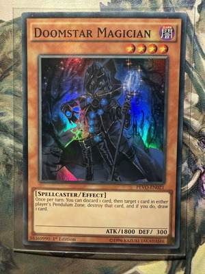 Doomstar Magician PEVO καινούργια κάρτα Yu-Gi-Oh!