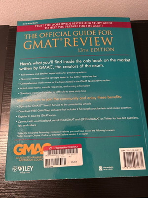 GMAT book like new