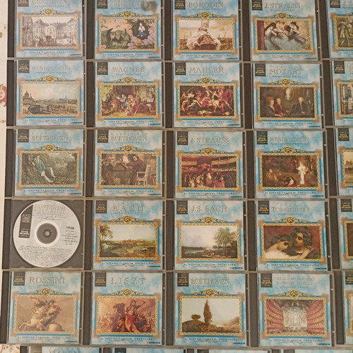 Classical music CD collection used, 41 pieces