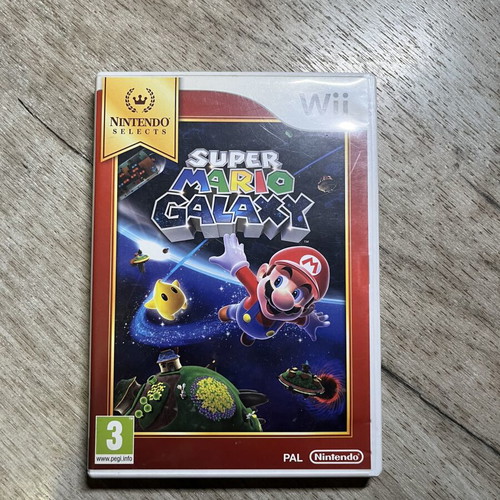 Wii Super Mario Galaxy game