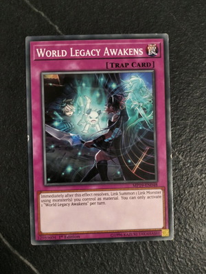 World Legacy Awakens MP19-EN048 Yu-Gi-Oh! card new, 1st edition