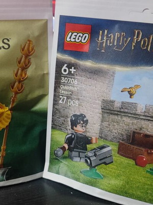 Lego Botanicals 30701 and Harry Potter 30706 polybags new sealed pack