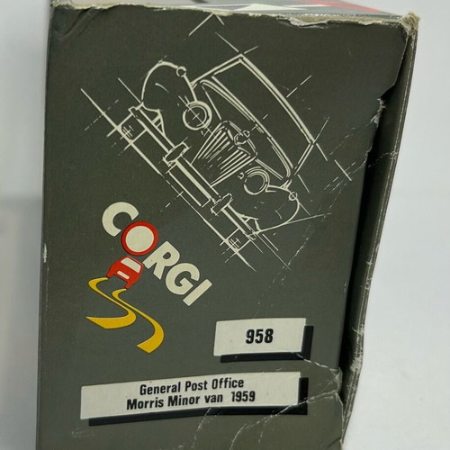 Corgi 1986 Classics 958 Morris Minor Van 1959 General Post Office new