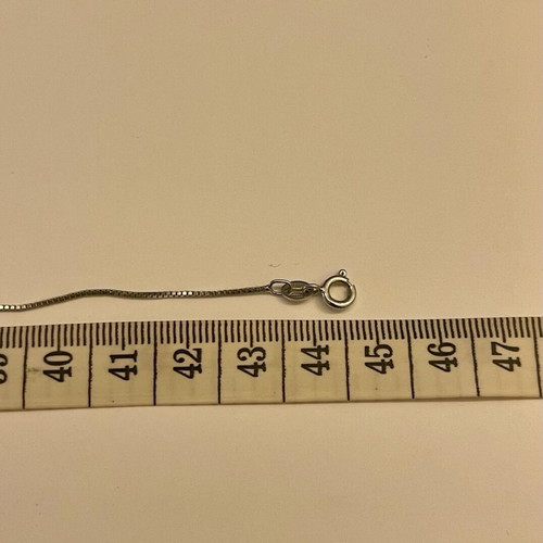 Silver 925 chain like new, lengths 40 and 45 cm