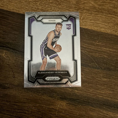 2023-24 Panini Prizm Sasa Vezenkov Base RC card new