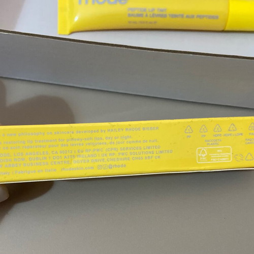 Rhode Peptide Lip Tint Treatment Lemontini new