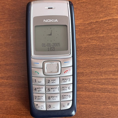 Nokia 1110i phone used, with charger and good battery
