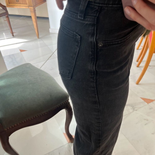 Gap high rise flare pants black like new