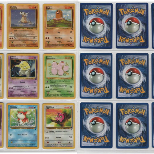 Pokemon Base Set 2 Unlimited Complete Common & Uncommon Set 89 Cards like new