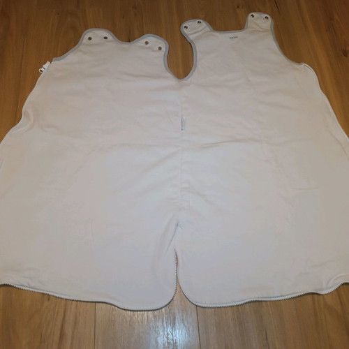 Prenatal winter sleeping bag 2.5 tog used, jersey with clouds