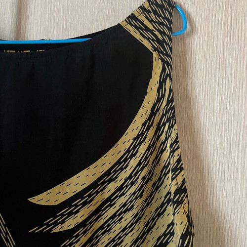 Set palazzo pants and asymmetric top used, size S-M