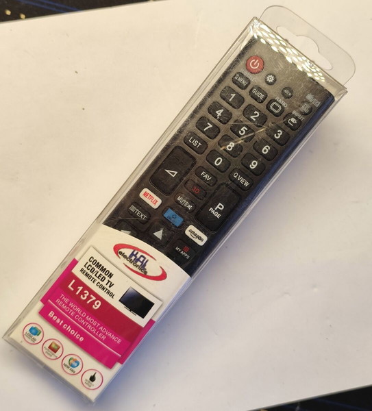 Τηλεχειριστήριο τηλεόρασης KAL Electronics K1379