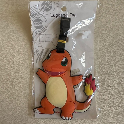 Pokemon Charmander luggage tag new