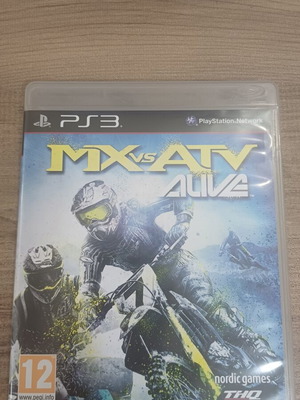 Mx vs ATV PS3 game like new