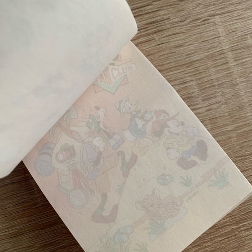 Disney Mickey Mouse Safari Club vintage pocket notebook